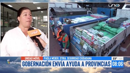 Gobernación envía medicamentos y brigadas médicas a provincias afectadas por inundaciones