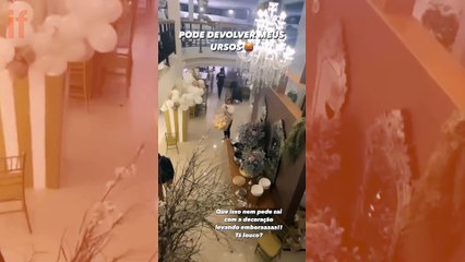 Mc Mirella é roubada por convidados em chá revelação