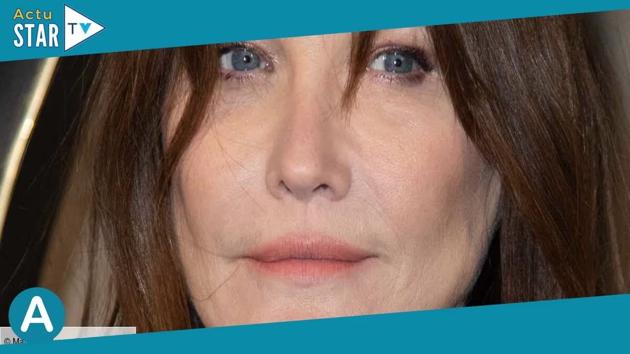 “Reste calme” : Carla Bruni inquiète, elle adre...