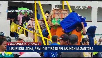 Pelabuhan Nusantara Mulai Ramai Pemudik, Ribuan Penumpang Berdesakan Turun dari Kapal