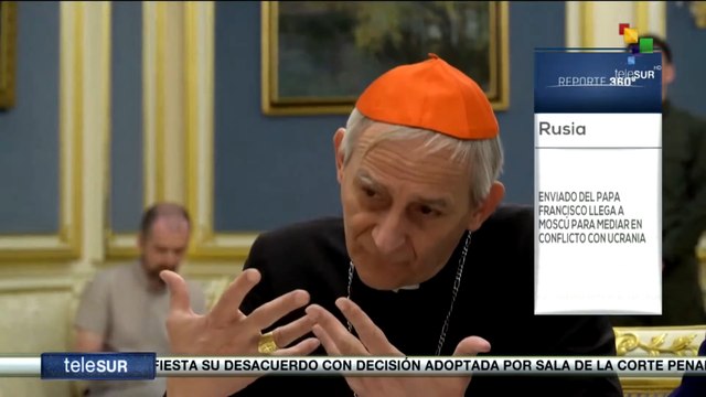 Reporte 360º 28-06: Enviado del Papa Francisco llega a Moscú para mediar en conflicto con Ucrania