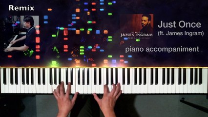 勝手に共演 Remix 【Just Once (ft. James Ingram)】歌伴ピアノ piano accompaniment
