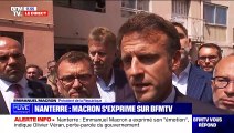 Emmanuel Macron s'exprime sur la mort d'un adolescent à Nanterre, tué après un refus d'obtempérer par un policier.