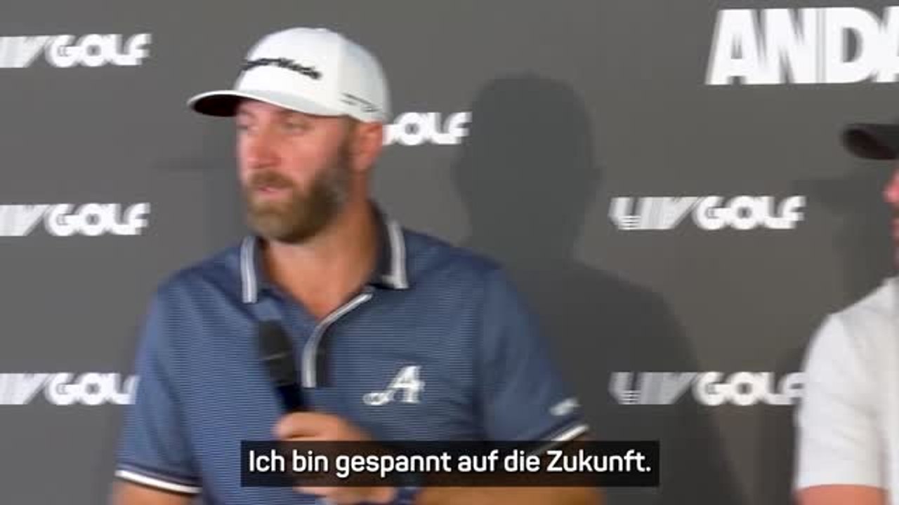 LIV-Stars freuen sich über Fusion mit PGA-Tour