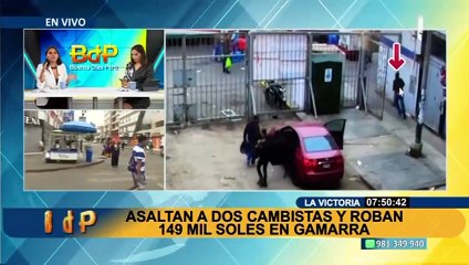 Empresarios de Gamarra solicitan más resguardo policial tras robo a cambistas: "Solo hay entre 10 y 20 efectivos"