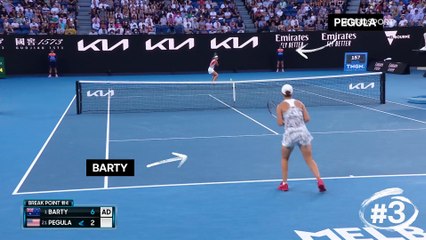 Swiatek indébordable, Cornet et Barty dans leurs oeuvres : Le Top 5 du tournoi féminin