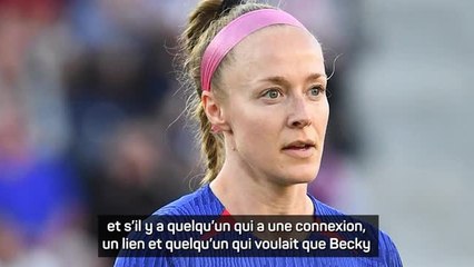États-Unis - Andonovski : "Becky va nous manquer sur le terrain et en dehors"