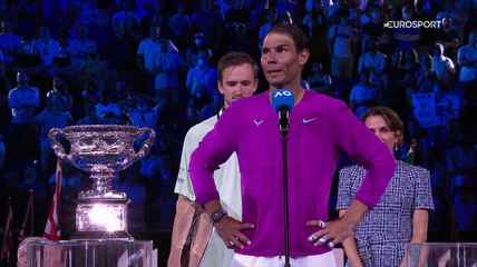 Nadal : "Il y a un mois et demi, je ne savais pas si j'allais pouvoir revenir sur un court"