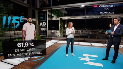 "Kyrgios est capable de jouer au niveau des meilleurs" : Hénin pas surprise par l'Australien