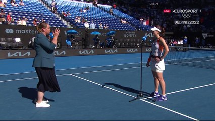 "Merci Alizé, tu me fais pleurer" : Dokic très émue de l'hommage fait par Cornet