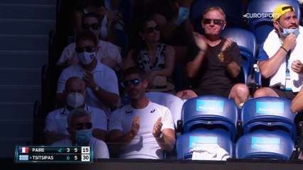 Paire a été combatif mais cela n'a pas suffi face à Tsitsipas : les temps forts du match en vidéo