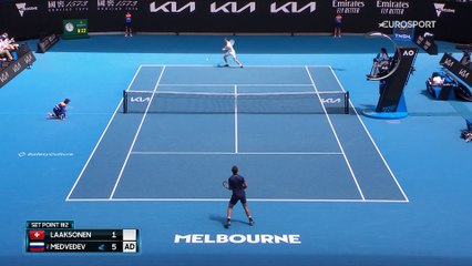 Medvedev - Laaksonen : les temps forts en images