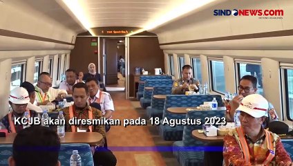 Jelang Peresmian KCJB, Menkomarves Luhut Pandjaitan Tinjau Stasiun Tegalluar
