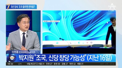 ‘8년 앙숙’ 박지원·손혜원…조국 출마엔 한마음?