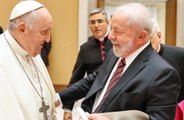 ‘Boa conversa sobre a paz’: Lula se reúne com Papa Francisco no Vaticano