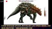 A new dinosaur species, with blade-like spiked armor, has been identified - 1BREAKINGNEWS.COM