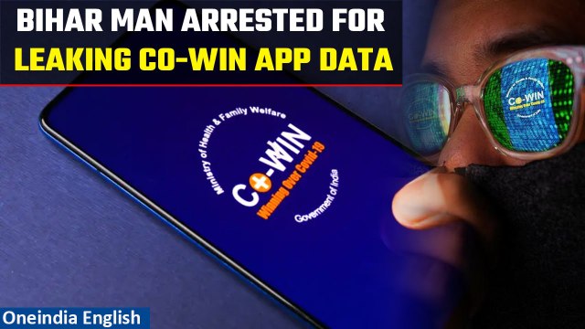 Co-win data leak: Two people from Bihar held for leaking the data on Telegram | Oneindia News