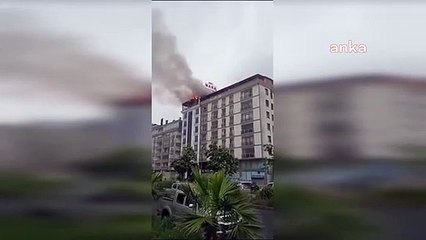 Artvin Hopa'da Turistik Otelde Yangın Çıktı