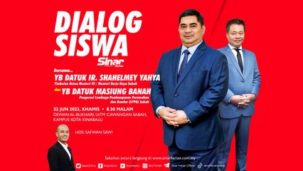 [LIVE DIALOG SISWA] Dialog Siswa bersama Shahelmey, Masiung
