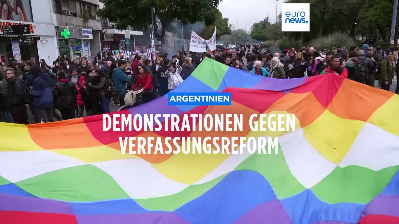 Dutzende Verletzte bei Protesten gegen Gesetzesreform in Argentinien