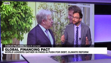 Climate financing summit: 'Debt reform for developing nations key'