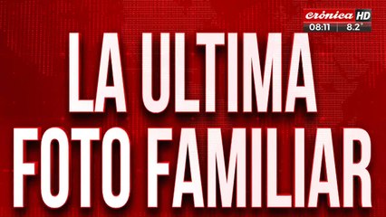 Femicidio de Cecilia: esta es la última foto familiar