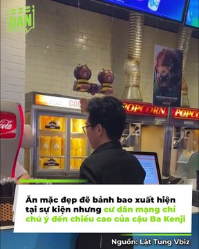 Chạm mặt ở sự kiện, khoảnh khắc chung khung hình cứ ngỡ Trần Đức Bo đứng còn Cậu Ba ngồi, dân mạng được phen mỉa mai cậu cao 1m47 | Điện Ảnh Net