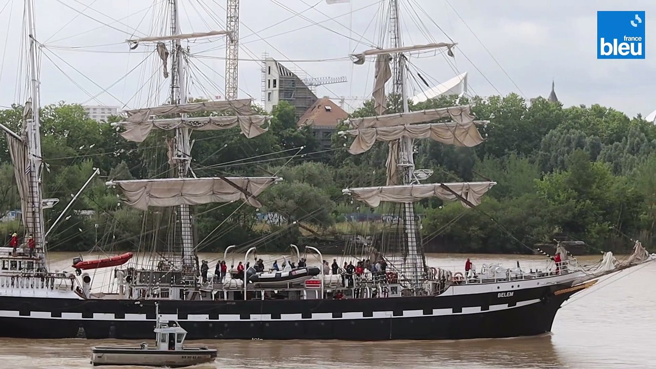 L'arrivée des voiliers de Bordeaux fête le vin 2023