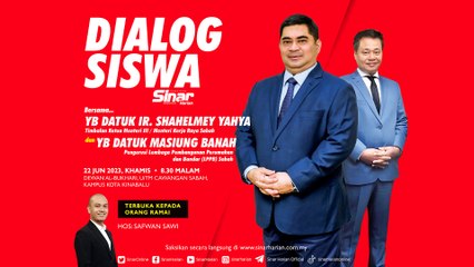 [LIVE DIALOG SISWA] Dialog Siswa bersama Shahelmey, Masiung