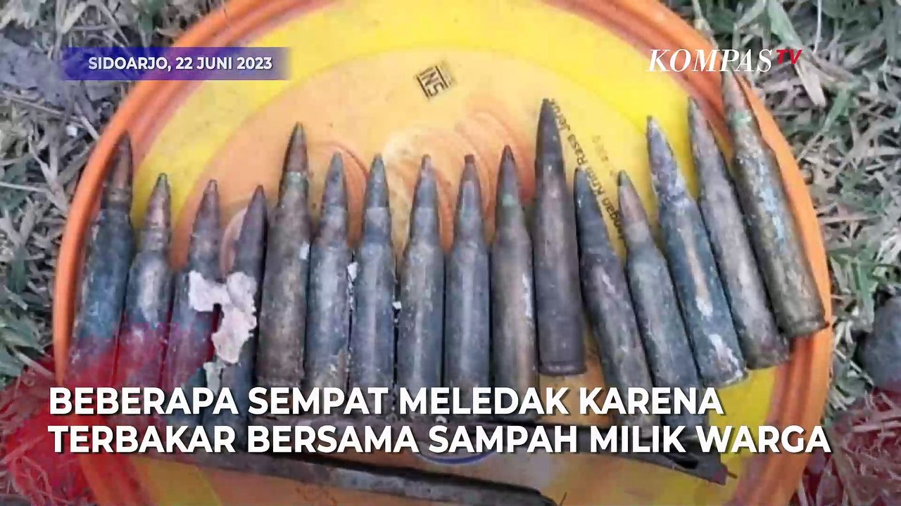 Asyik Bakar Sampah, Warga Temukan Peluru Aktif yang Ikut Terpanggang