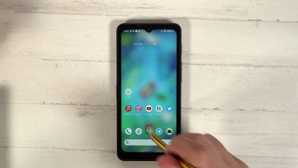 CAT S75 sensibilidad de pantalla