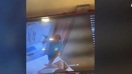 मुरादाबाद: मामूली विवाद में दबंग ने नाबालिग से की मारपीट, घटना सीसीटीवी में कैद