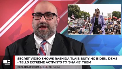 Tải video: Secret Video Shows Rashida Tlaib Burying Biden, Dems - Tells Extreme Activists To 'Shame' Them