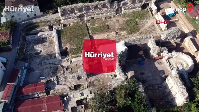 Sinop'ta Helenistik döneme ait olduğu değerlendirilen mozaik bulundu