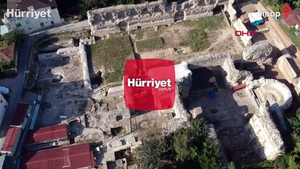 Sinop'ta Helenistik döneme ait olduğu değerlendirilen mozaik bulundu