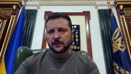 Zelensky accuse Moscou de préparer une fuite radioactive à la centrale occupée