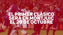 Ya se conocen las fechas de los Clásicos y derbis