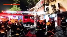 Suasana Mencekam saat Kebakaran di Restoran Barbeku China