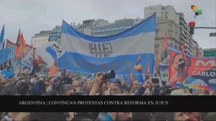 Agenda Abierta 22-06: Sectores sociales de Argentina respaldan al pueblo de Jujuy