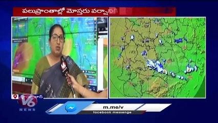 Weather Report _ Director Nagaratnam F2F Over Telangana Rains  _ V6 News