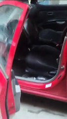 Unlocking a Car Door With String