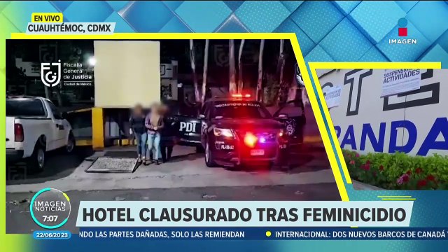 Clausuran Hotel Jacarandas por feminicidio