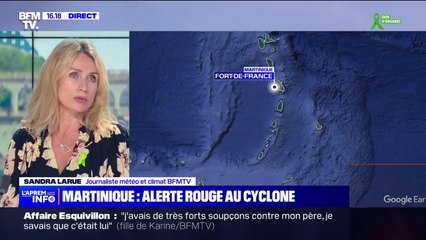 La Martinique passe en alerte cyclonique rouge