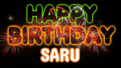 SARU  Happy Birthday Song – Happy Birthday SARU  - Happy Birthday Song - SARU  birthday song