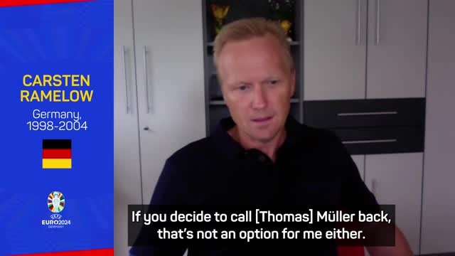 Ex-Germany star does not want to see Muller back