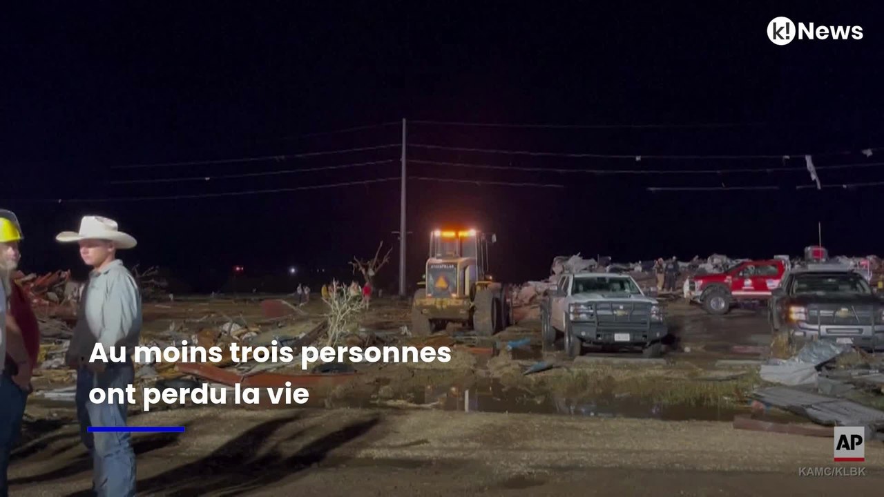 Plusieurs morts dans de violentes tornades au Texas