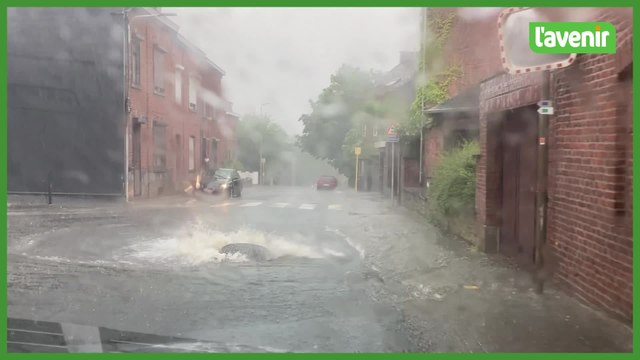 Les pluies abondantes annoncées sont tombées sur Namur