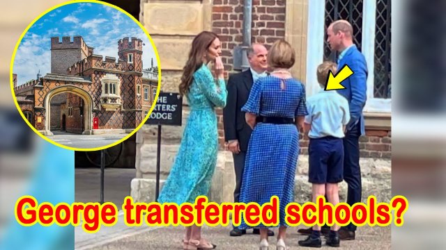 Prince George visits Eton with William and Kate sparking rumours he'll go to dad's school