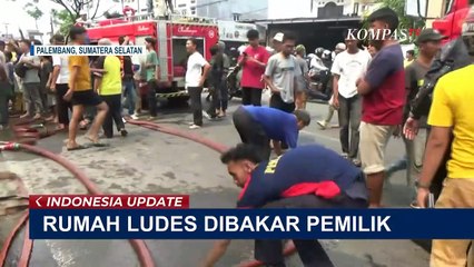 Bakar Rumah Orang Tua Hingga Ludes, Kapolsek: Pelaku Diduga Alami Gangguan Jiwa