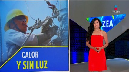 Fallas eléctricas por ola de calor en Veracruz